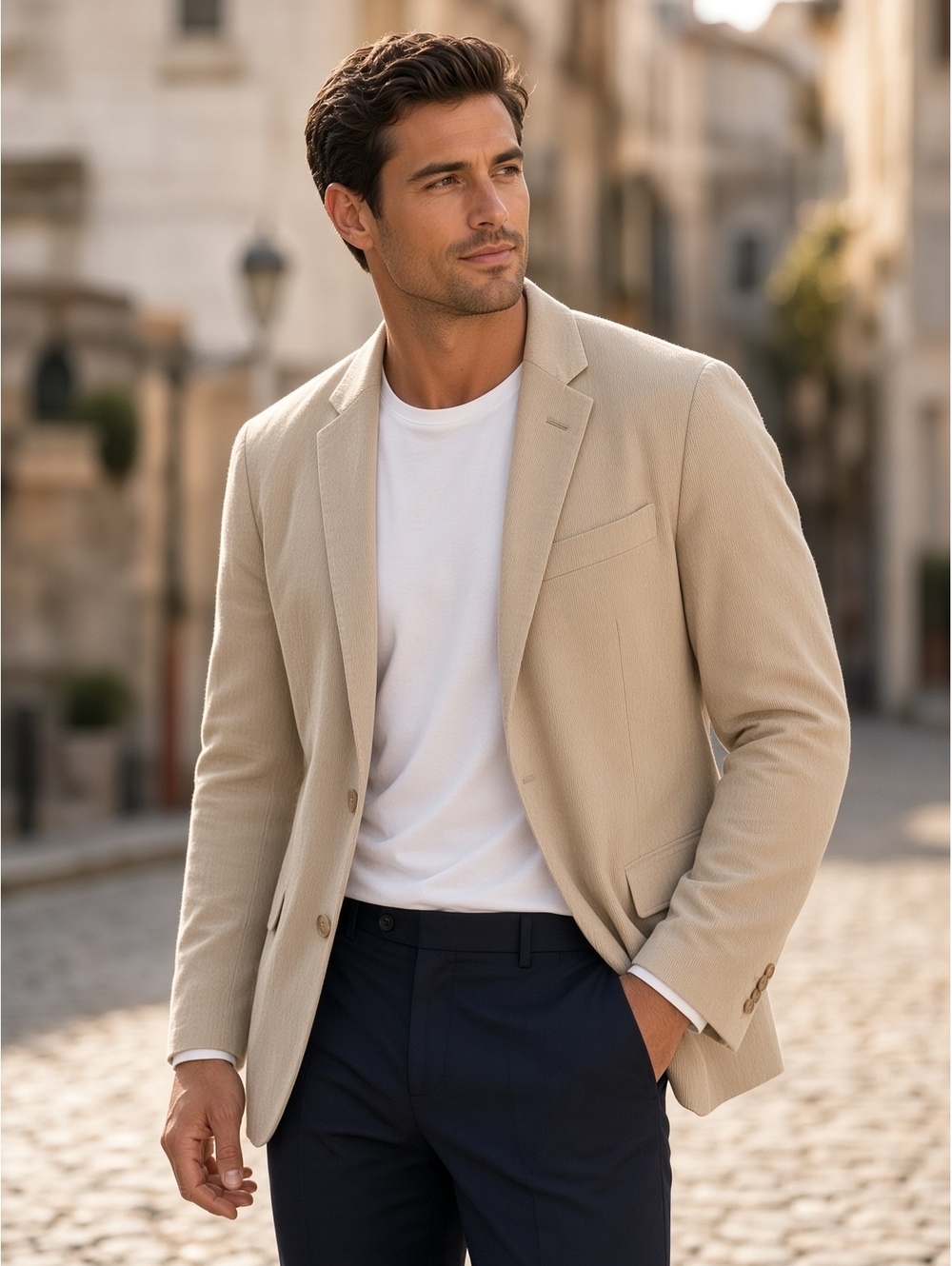 J.Crew linen jacket 44R